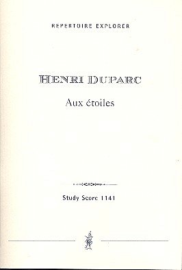 H. Duparc: Aux étoiles für Orchester