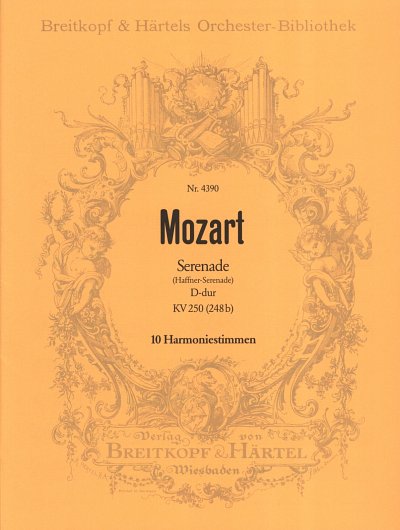 W.A. Mozart: Serenade D-Dur Kv 250 (248b) (Haffner)