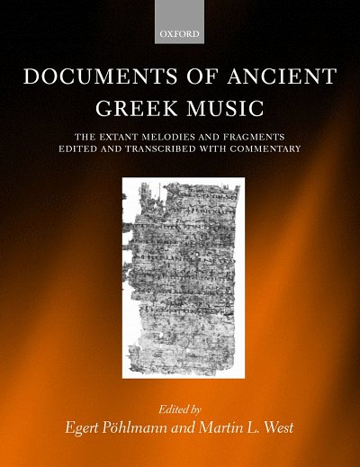 Documents Of Ancient Greek Music (Bu)
