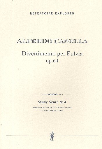 Divertimento per Fulvia op.64, Sinfo (Stp)