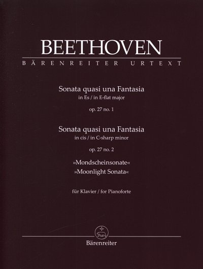 L. v. Beethoven: Sonata quasi una Fantasia op. 27, Klav