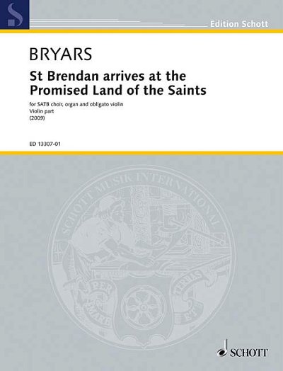 DL: G. Bryars: St Brendan arrives at the Promised Land of t 