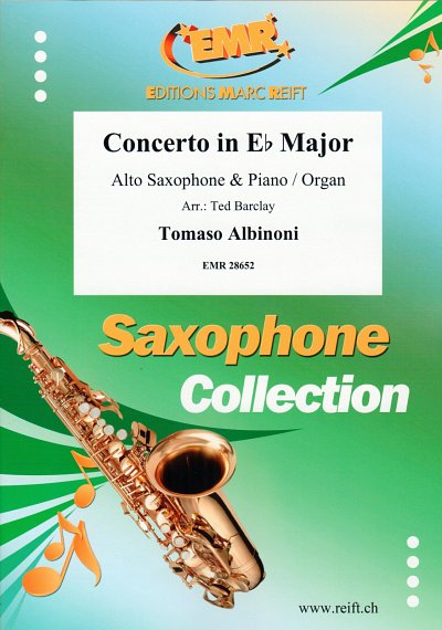 DL: T. Albinoni: Concerto in Eb Major, AsaxKlaOrg