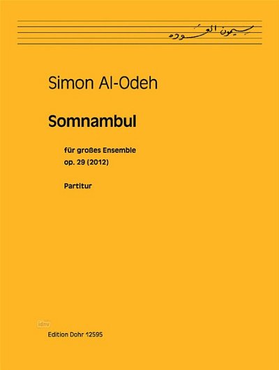S. Al-Odeh: Somnambul op.29 (Part.)