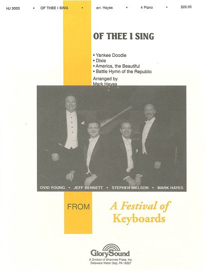Of Thee I Sing 4 Piano (4-Book Set), Klav