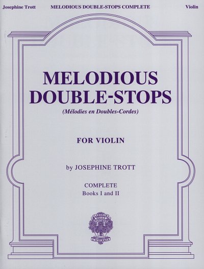 J. Trott: Melodious Double-Stops Complete, Viol