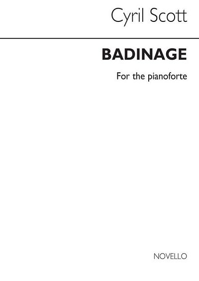 C. Scott: Badinage for Piano, Klav (+CD)