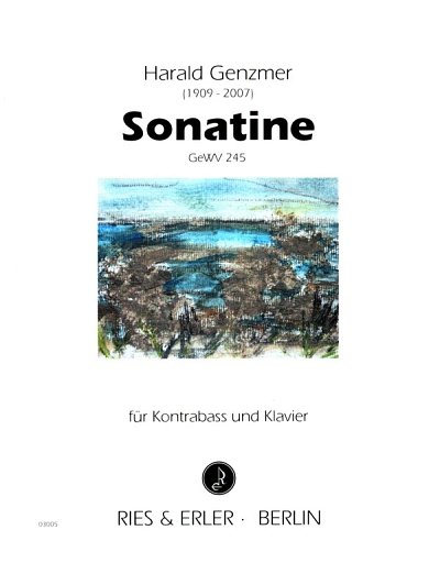 H. Genzmer: Sonatine GeWV 245, KbKlav (KlavpaSt)