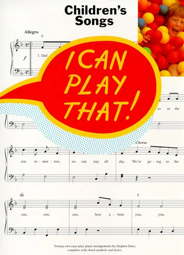 I Can Play That! Children's Songs, GesKlaGitKey (SBPVG) (0)