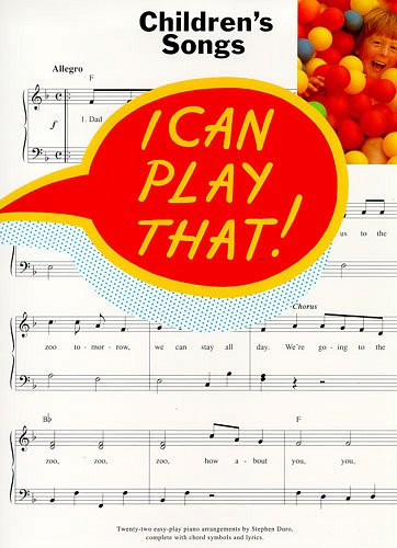 I Can Play That! Children's Songs, GesKlaGitKey (SBPVG)