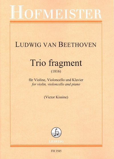 L. v. Beethoven: Trio Fragment, VlVcKlv (Pa+St)