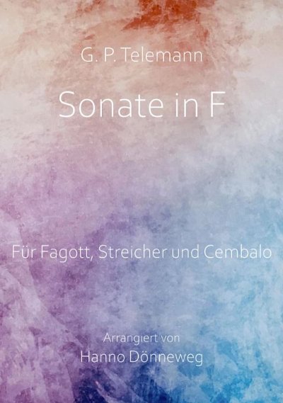 G.P. Telemann: Sonate in F, FgStrCemb (Pa+St)