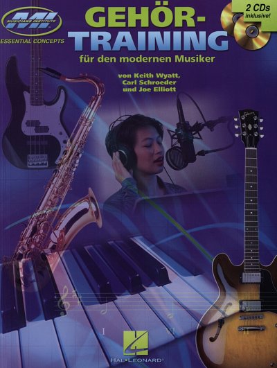 K. Wyatt: Gehörtraining für den modernen Mus, Ges/Mel (+2CD)