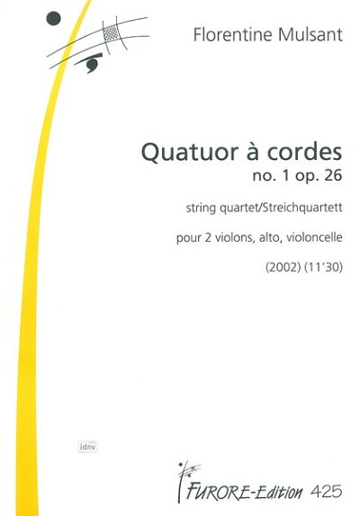 String Quartet op.26 (Pa+St)