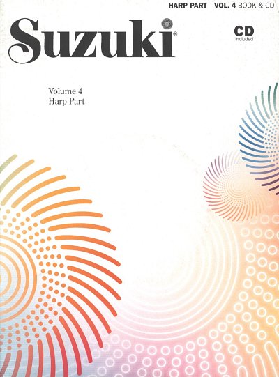 Suzuki Harp School Book & CD Volume 4, Hrf (Bu+CD)