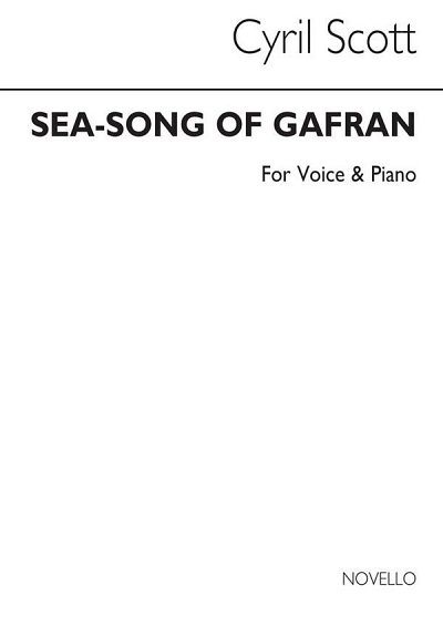 C. Scott: Sea-song Of Gafran Voice/Piano, GesKlav