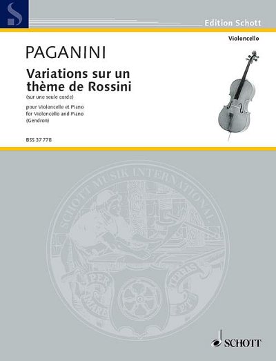 DL: N. Paganini: Variations sur un thème de Rossini, VcKlav