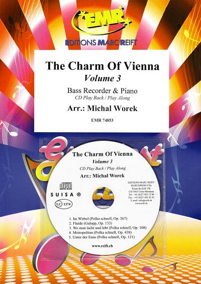 M. Worek: The Charm Of Vienna Volume 3, BbflKlav (+CD)