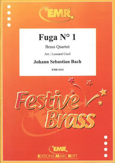 J.S. Bach: Fuga N° 01, 4Blech