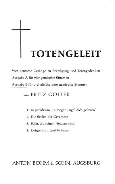 Goller Fritz: Totengeleit