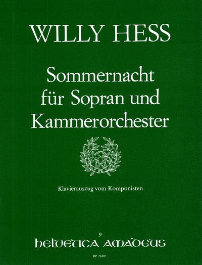 W. Hess: Sommernacht (Kyber) Op 73