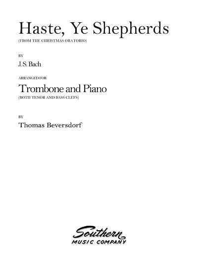 J.S. Bach: Haste, Ye Shepherds, Pos