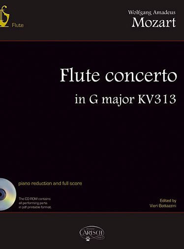 Flute Concerto in G Major KV 313, FlKlav