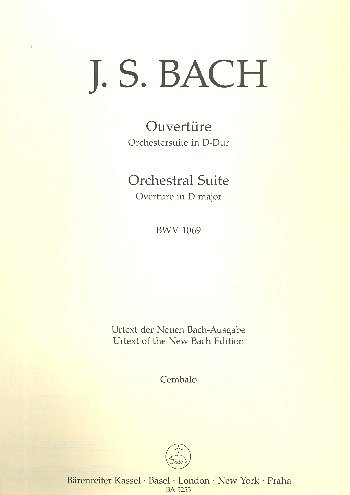 J.S. Bach: Ouvertuere, OrchBc (Cemb)