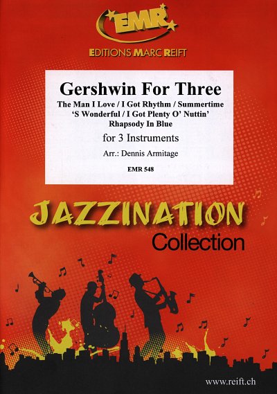 G. Gershwin: Gershwin for Three - Jazzination, 3Bl (Pa+St)