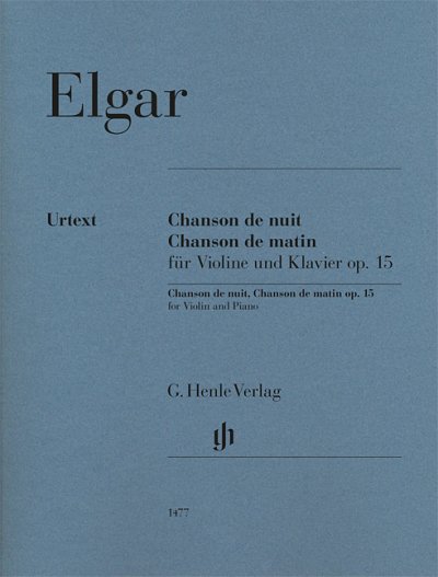 E. Elgar: Chanson de nuit, Chanson de mat, VlKlav (KlavpaSt)