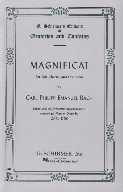 C.P.E. Bach: Magnificat (KA)