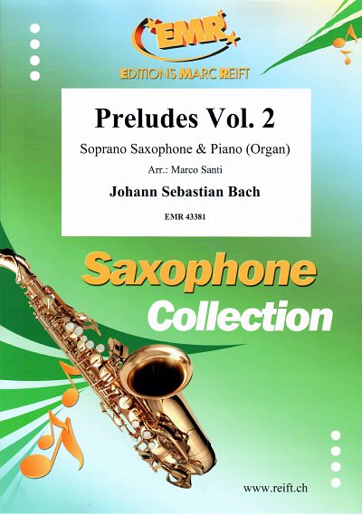 J.S. Bach: Preludes Vol. 2, SsaxKlav/Org