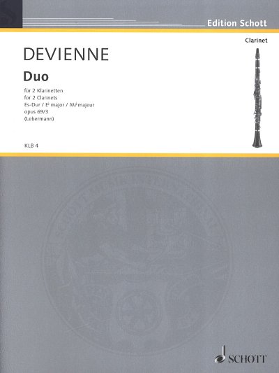 F. Devienne: Duo op. 69 , 2Klar (Sppa)