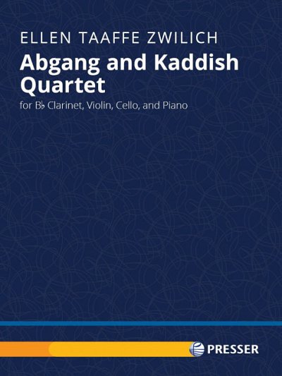 Z.E. Taaffe: Abgang and Kaddish Quartet, KlrVlVcKlv (Pa+St)