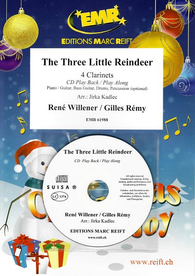 R. Willener: The Three Little Reindeer, 4Klar (+CD)