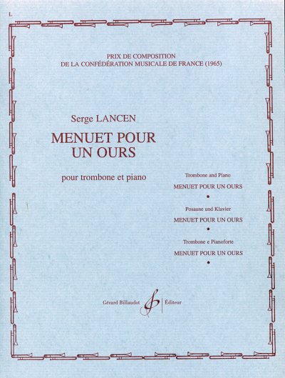 S. Lancen: Menuet Pour Un Ours