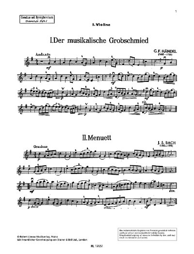J.S. Bach y otros.: Gradus ad Symphoniam Beginner's level
