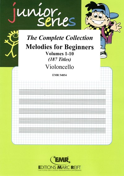 Melodies for Beginners Volumes 1-10, Vc