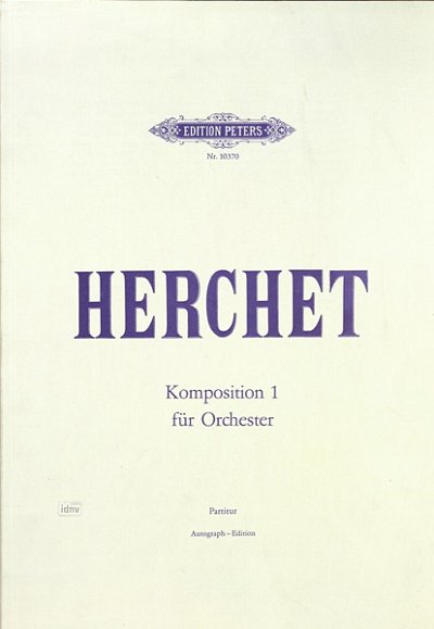 Herchet Joerg: Komposition 1 (1981/82)