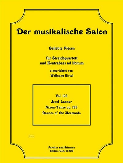 J. Lanner: Nixen-Tänze op.198 Vol.102 (Pa+St)
