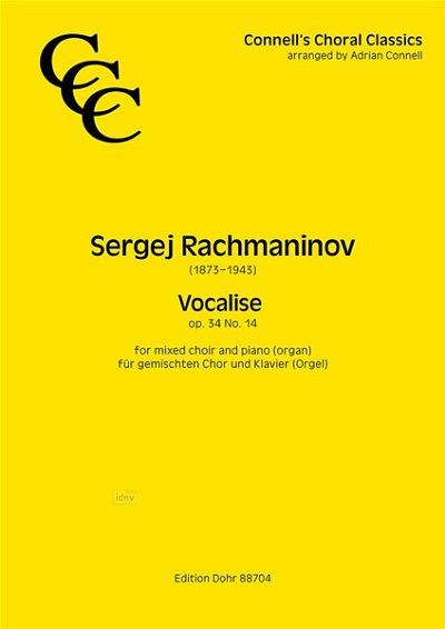 S. Rachmaninow: Vocalise op. 34/14, GchKlav/Org (Part.)