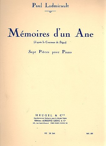 Memoire D'Un Ane-7 Pieces, Klav
