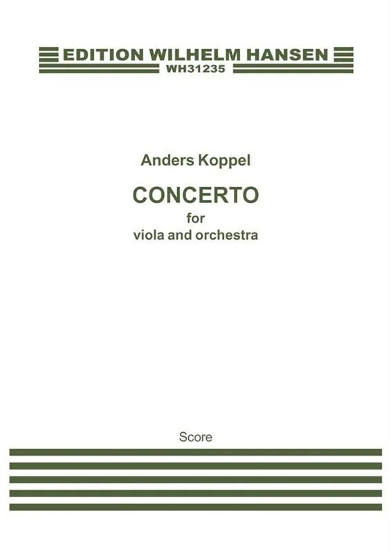 A. Koppel: Concerto for Viola and Orchestra, VaOrch (Part.) (0)