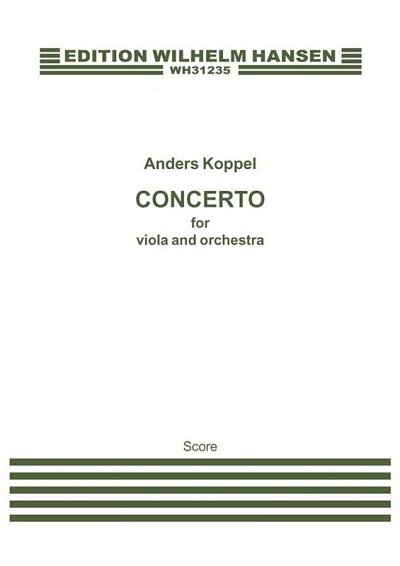 A. Koppel: Concerto for Viola and Orchestra, VaOrch (Part.)