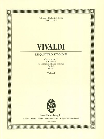 AQ: A. Vivaldi: Concerto G-Moll Op 8/2 Rv 315 Pv 33 (B-Ware)