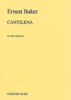 E. Baker: Cantilena For Oboe And Piano, ObKlav (KlavpaSt)
