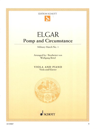 E. Elgar: Pomp and Circumstance op. 39/1, VaKlv (KlavpaSt)