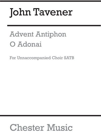 J. Tavener: Advent Antiphon - O Adonai, GchKlav (Chpa)