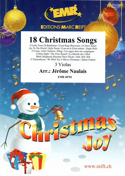 J. Naulais: 18 Christmas Songs, 3Vle