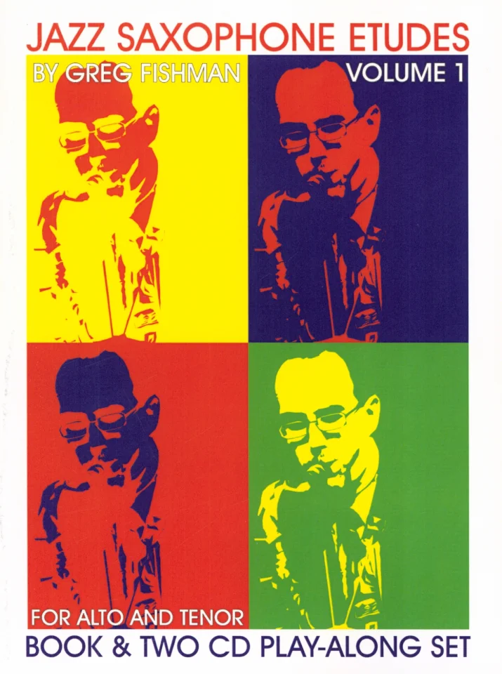 G. Fishman: Jazz Saxophone Etudes 1, Sax (+2CDs) (0)